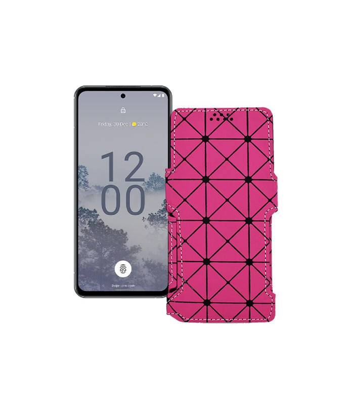 Чохол-книжка з екошкіри для телефону Nokia X30