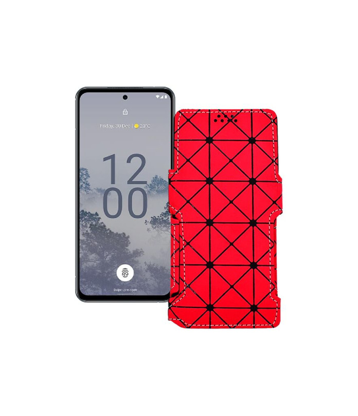 Чохол-книжка з екошкіри для телефону Nokia X30