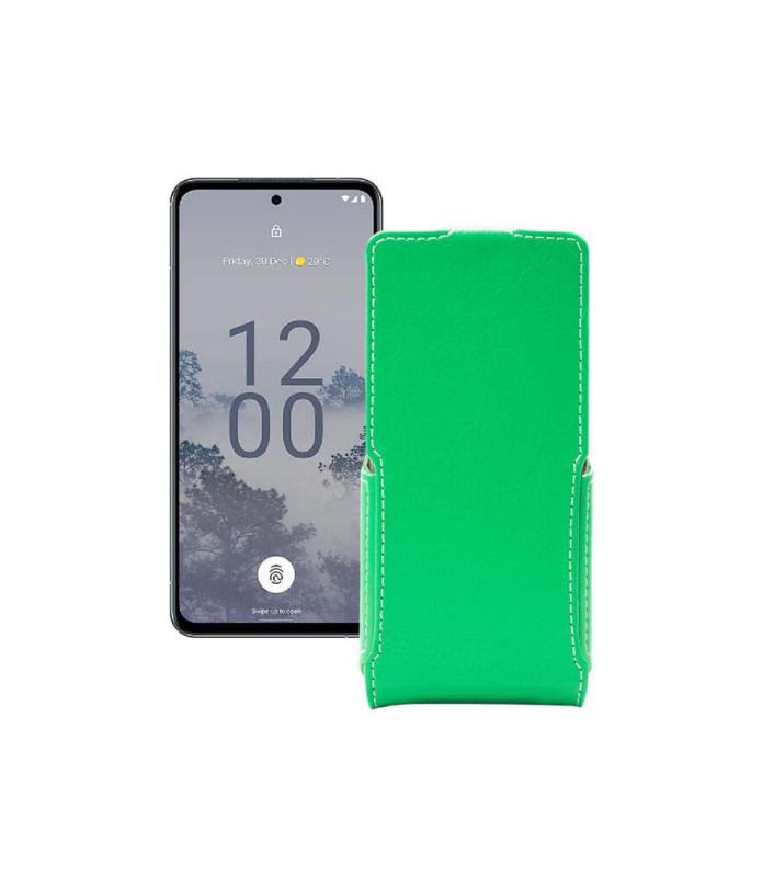 Чохол-флип з екошкіри для телефону Nokia X30