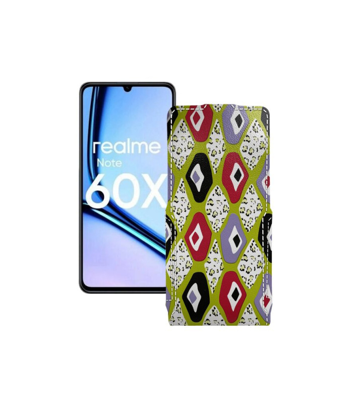 Чохол-флип з екошкіри для телефону Realme Note 60X