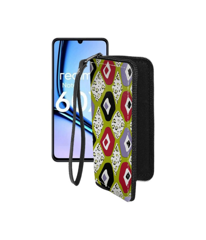 Чохол-гаманець з екошкіри для телефону Realme Note 60X