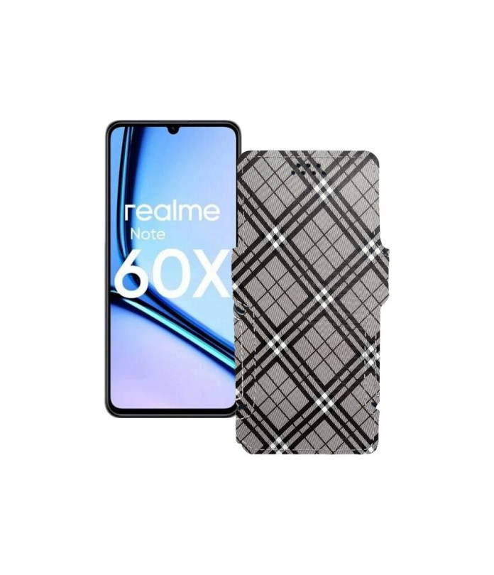 Чохол-книжка з екошкіри для телефону Realme Note 60X