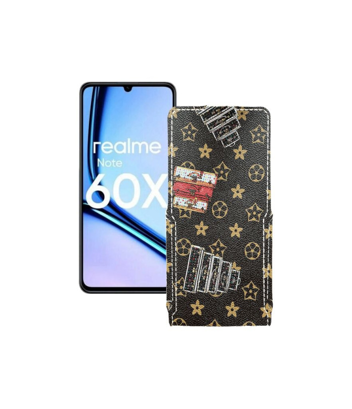 Чохол-флип з екошкіри для телефону Realme Note 60X