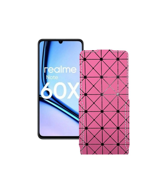 Чохол-флип з екошкіри для телефону Realme Note 60X