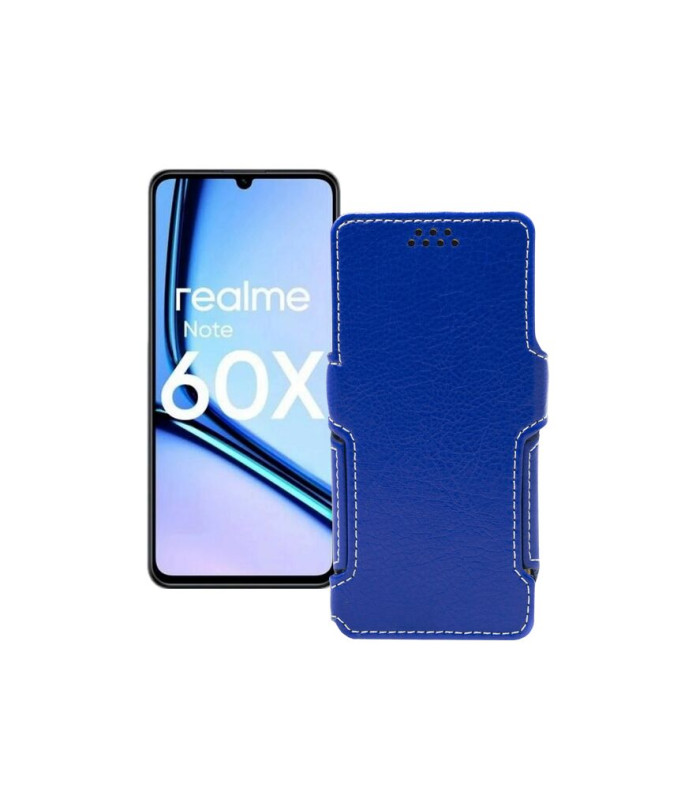 Чохол-книжка з екошкіри для телефону Realme Note 60X