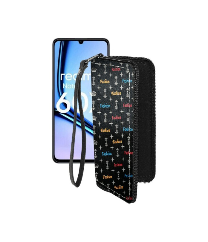 Чохол-гаманець з екошкіри для телефону Realme Note 60X