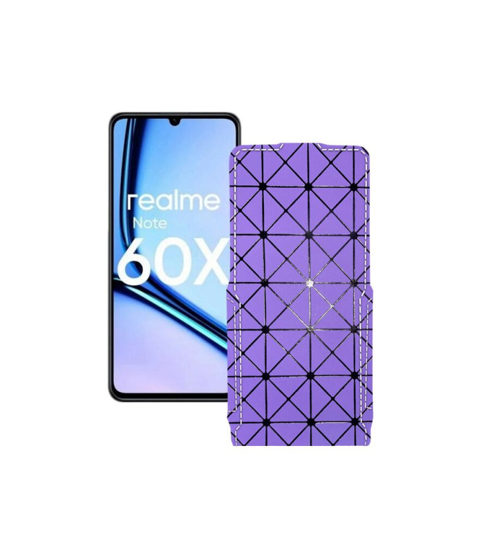 Чохол-флип з екошкіри для телефону Realme Note 60X