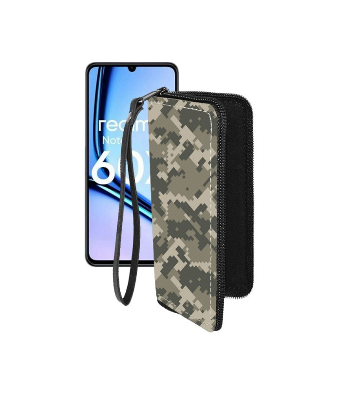 Чохол-гаманець з екошкіри для телефону Realme Note 60X