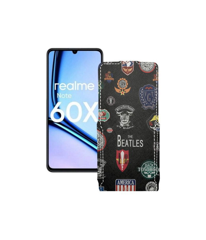 Чохол-флип з екошкіри для телефону Realme Note 60X