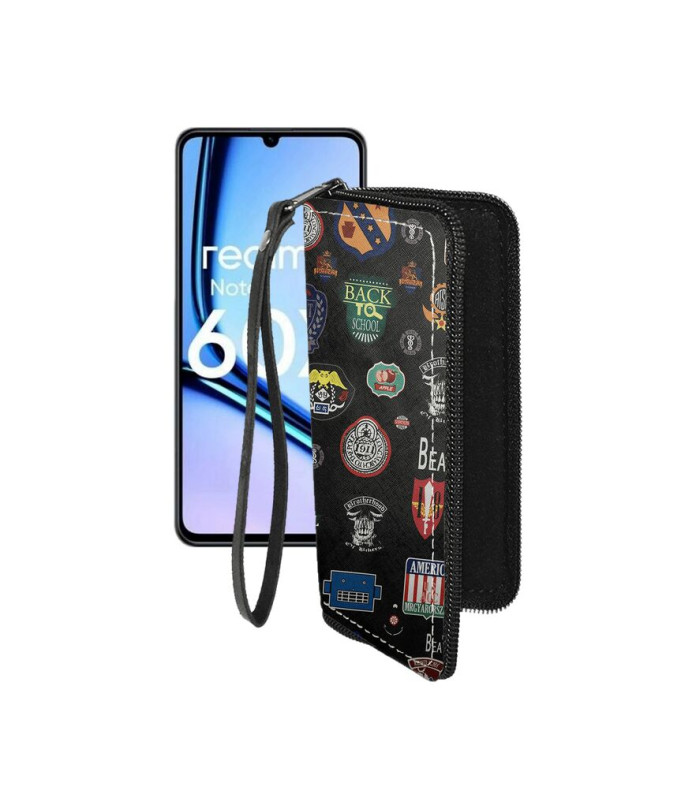 Чохол-гаманець з екошкіри для телефону Realme Note 60X