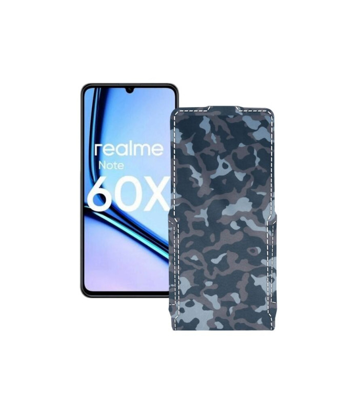 Чохол-флип з екошкіри для телефону Realme Note 60X