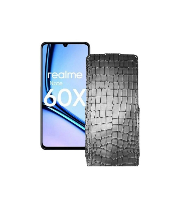 Чохол-флип з екошкіри для телефону Realme Note 60X