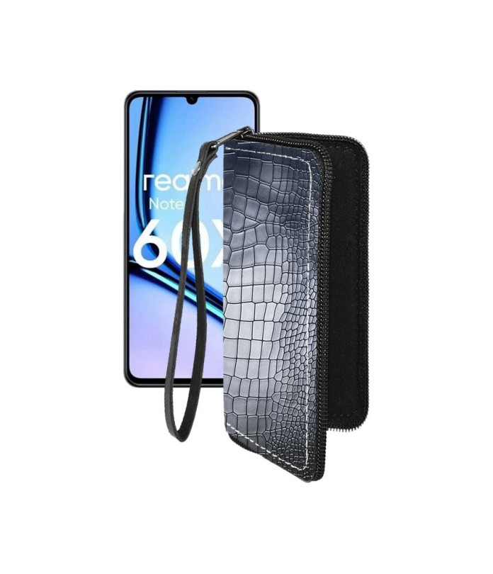 Чохол-гаманець з екошкіри для телефону Realme Note 60X