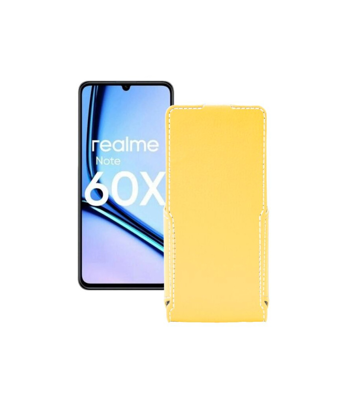 Чохол-флип з екошкіри для телефону Realme Note 60X
