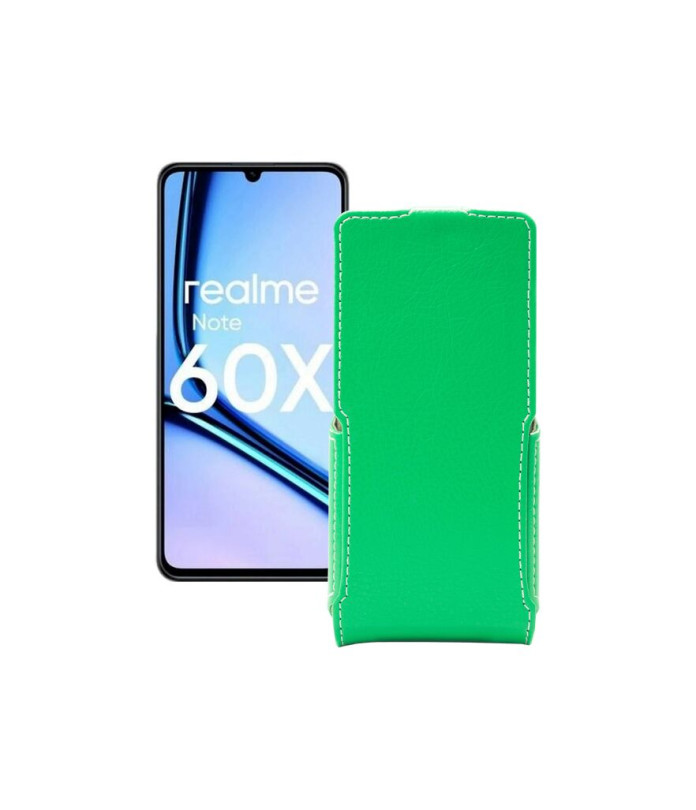 Чохол-флип з екошкіри для телефону Realme Note 60X