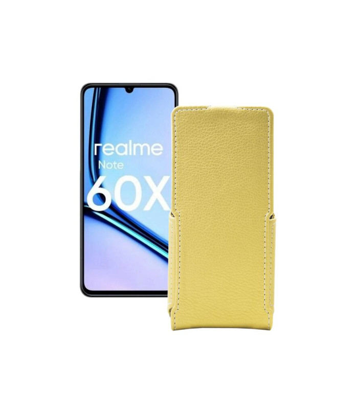 Чохол-флип з екошкіри для телефону Realme Note 60X