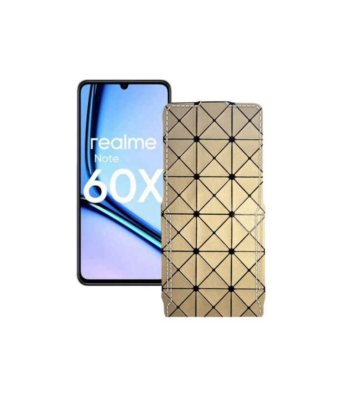Чохол-флип з екошкіри для телефону Realme Note 60X