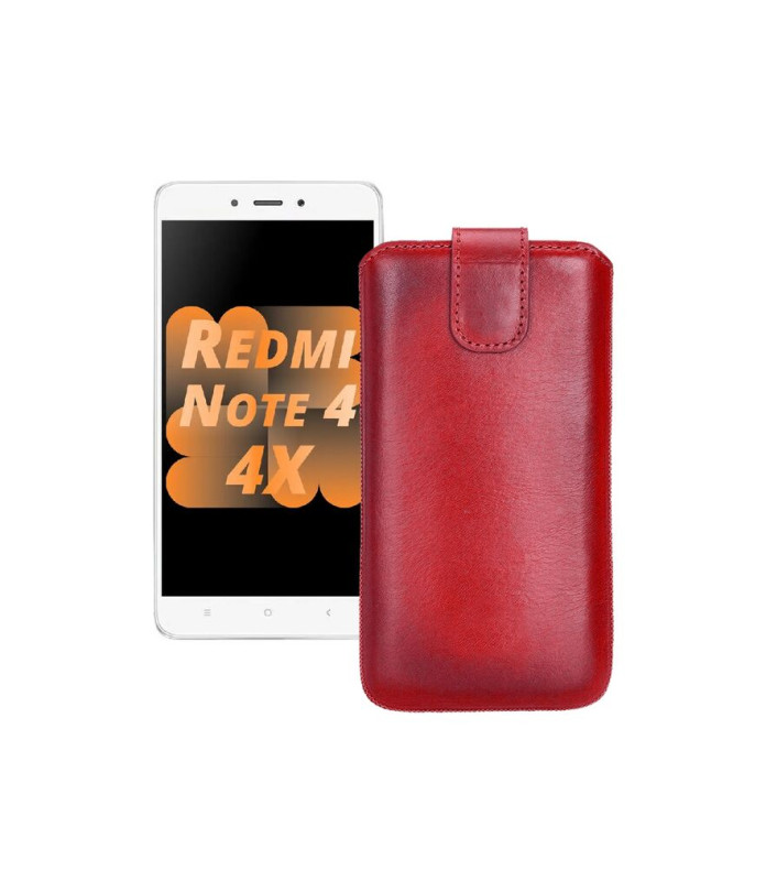 Витяжка зі шкіри для телефону Xiaomi Redmi Note 4x