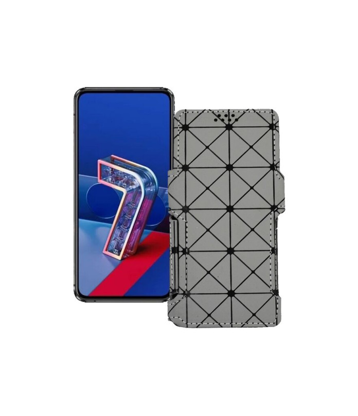 Чохол-книжка з екошкіри для телефону Asus ZenFone 7 Pro ZS671KS