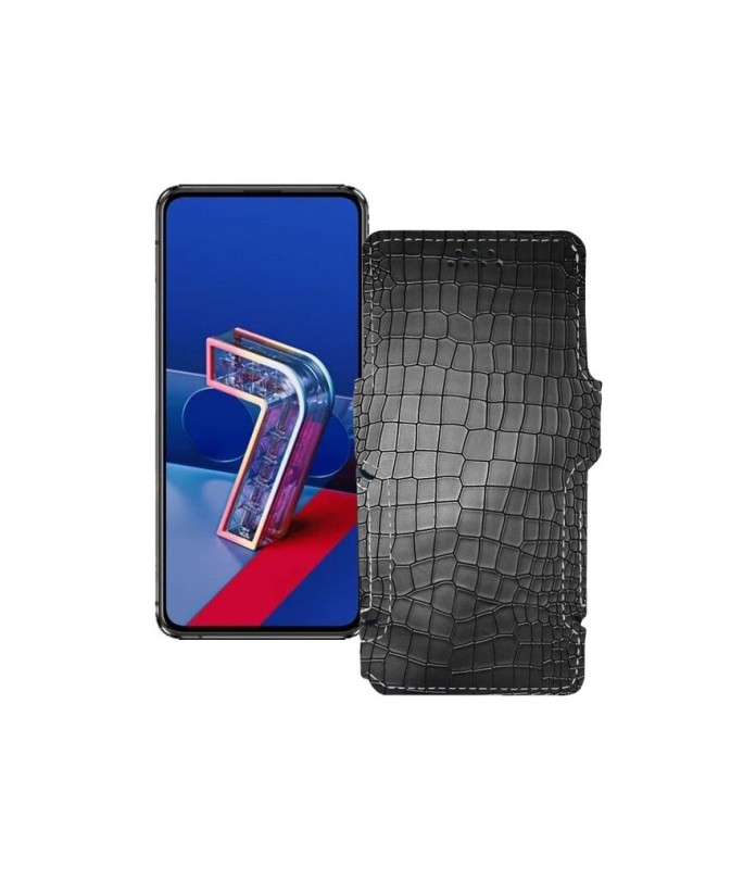 Чохол-книжка з екошкіри для телефону Asus ZenFone 7 Pro ZS671KS