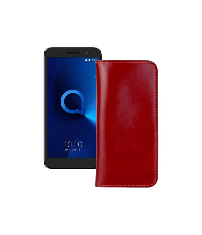 Портмоне з шкіри для телефону Alcatel 1 2021