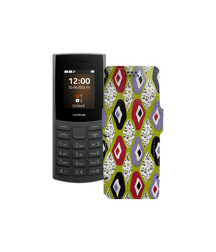 Чохол-книжка з екошкіри для телефону Nokia 110 2023