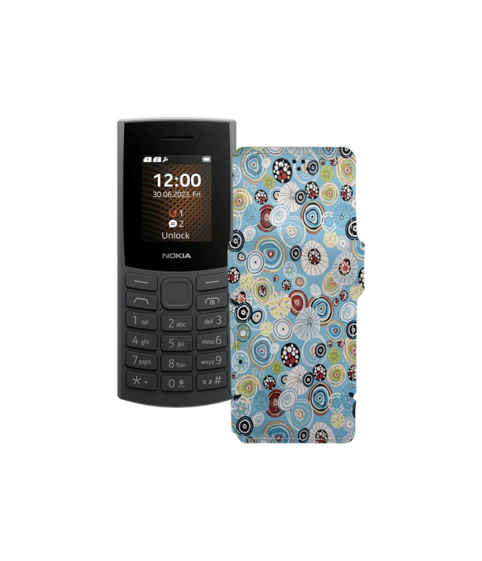 Чохол-книжка з екошкіри для телефону Nokia 110 2023