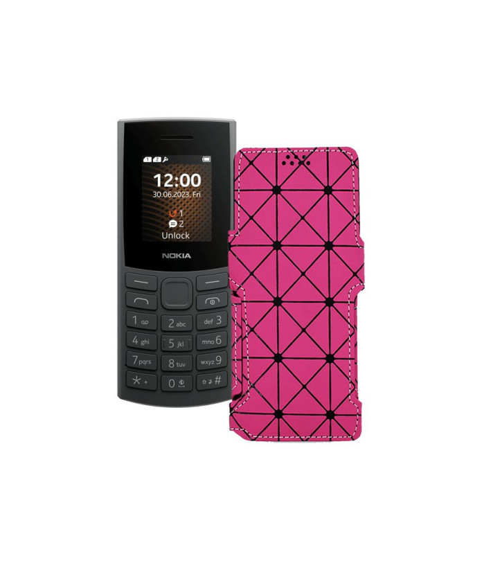 Чохол-книжка з екошкіри для телефону Nokia 110 2023