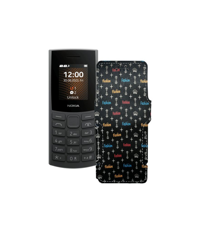 Чохол-книжка з екошкіри для телефону Nokia 110 2023