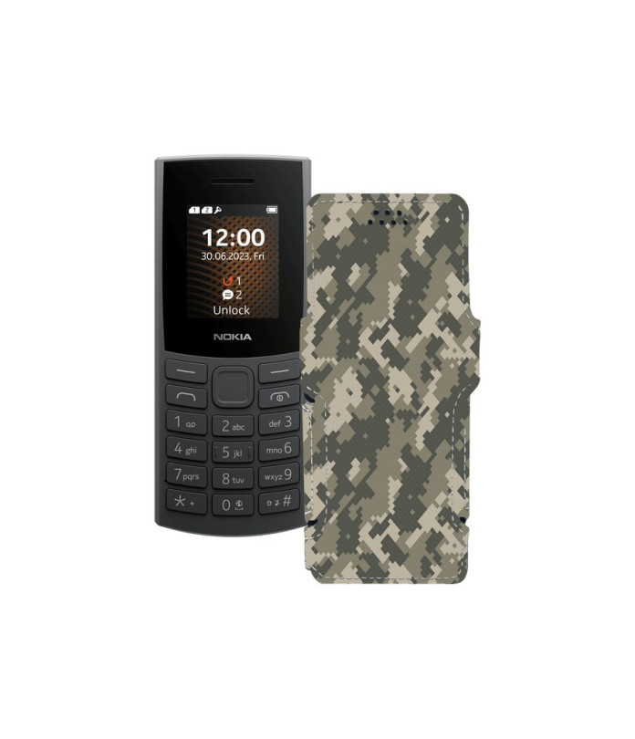 Чохол-книжка з екошкіри для телефону Nokia 110 2023