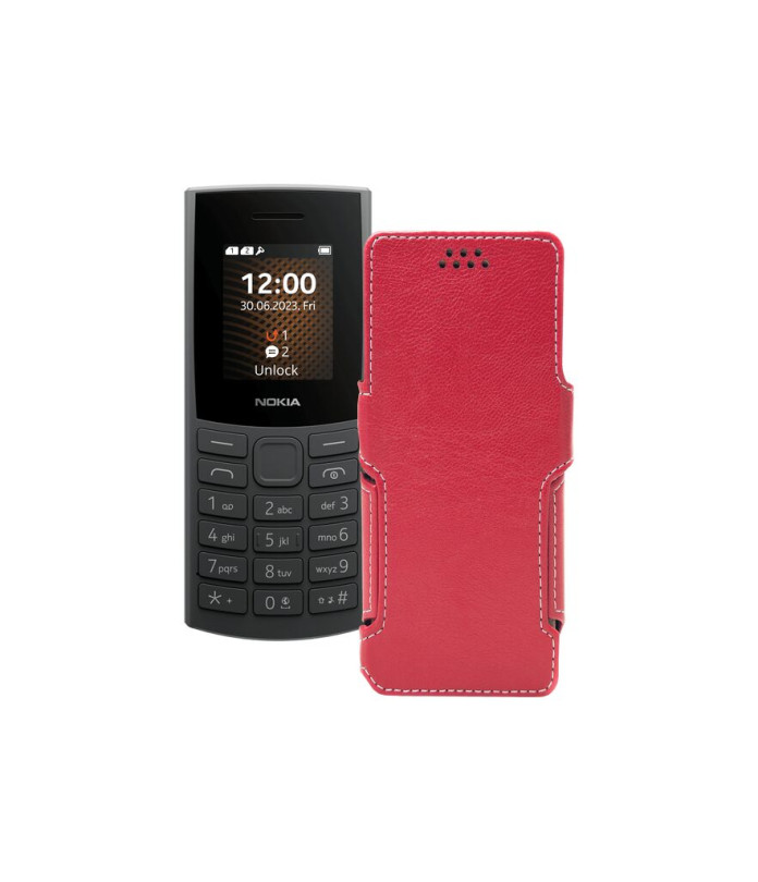 Чохол-книжка з екошкіри для телефону Nokia 110 2023