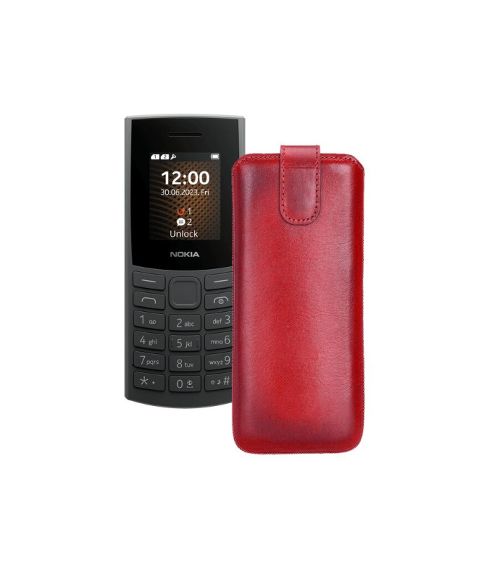 Витяжка з екошкіри для телефону Nokia 110 2023