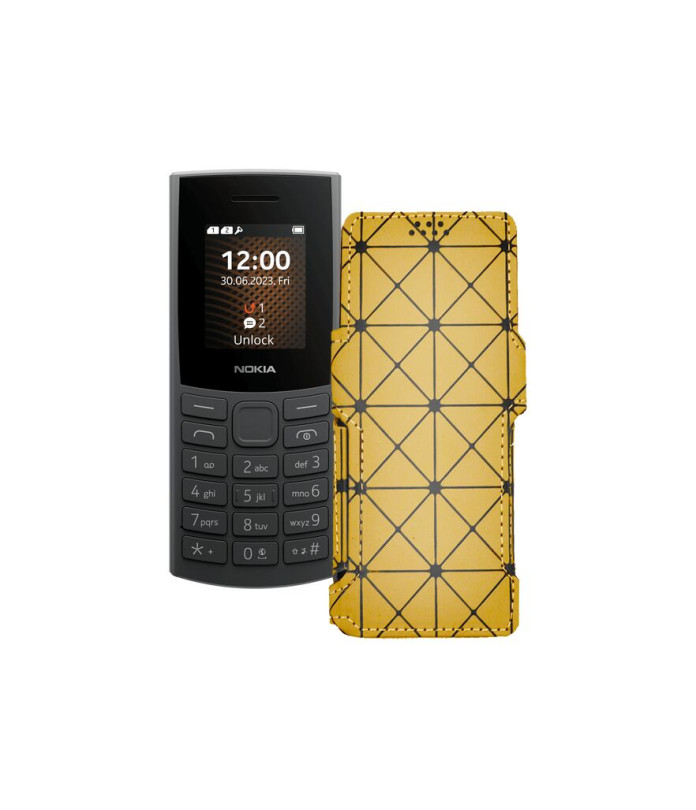 Чохол-книжка з екошкіри для телефону Nokia 110 2023