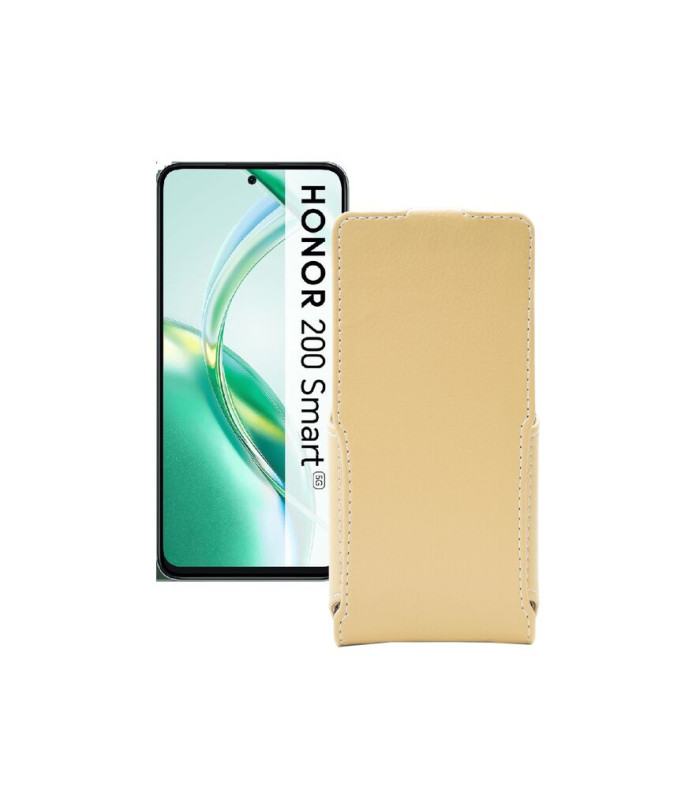 Чохол-флип з екошкіри для телефону Honor 200 smart