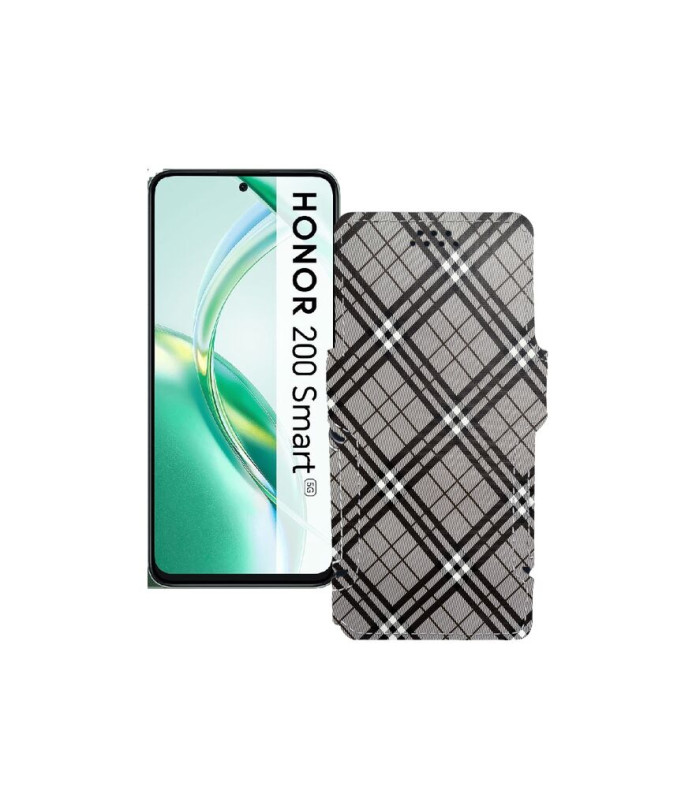 Чохол-книжка з екошкіри для телефону Honor 200 smart