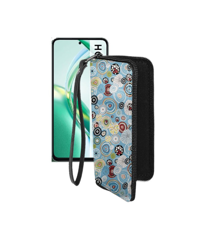 Чохол-гаманець з екошкіри для телефону Honor 200 smart