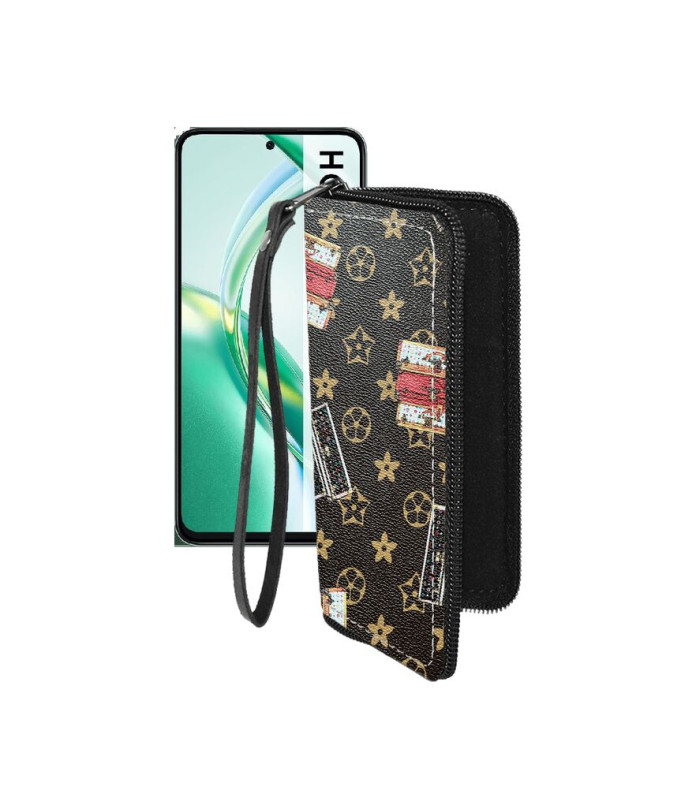 Чохол-гаманець з екошкіри для телефону Honor 200 smart