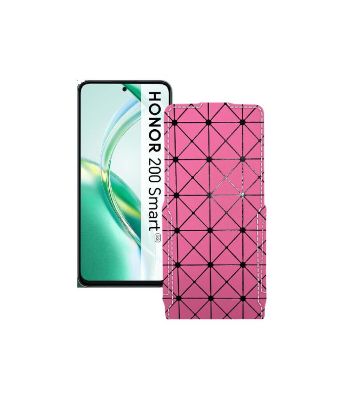 Чохол-флип з екошкіри для телефону Honor 200 smart