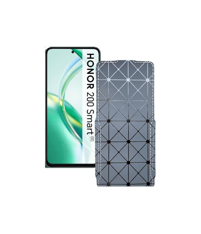 Чохол-флип з екошкіри для телефону Honor 200 smart