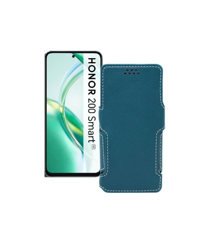 Чохол-книжка з екошкіри для телефону Honor 200 smart