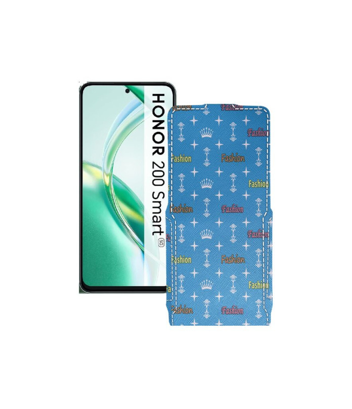 Чохол-флип з екошкіри для телефону Honor 200 smart