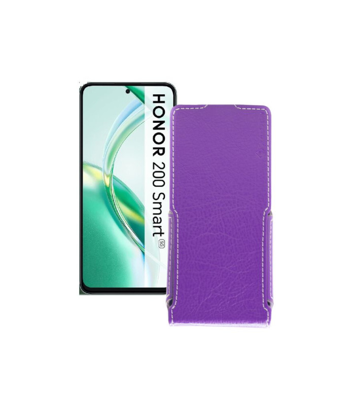 Чохол-флип з екошкіри для телефону Honor 200 smart