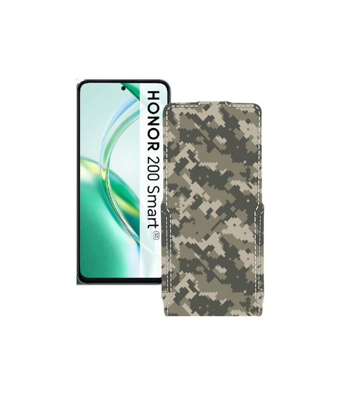 Чохол-флип з екошкіри для телефону Honor 200 smart