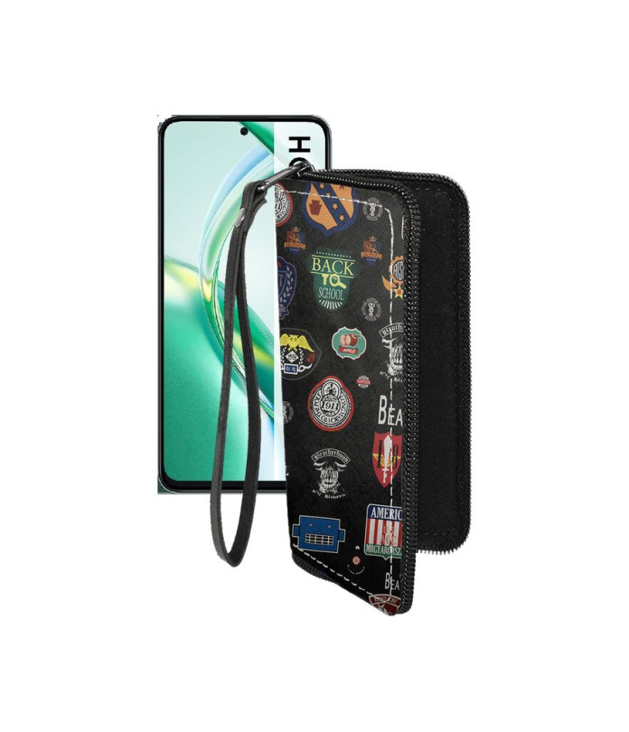 Чохол-гаманець з екошкіри для телефону Honor 200 smart