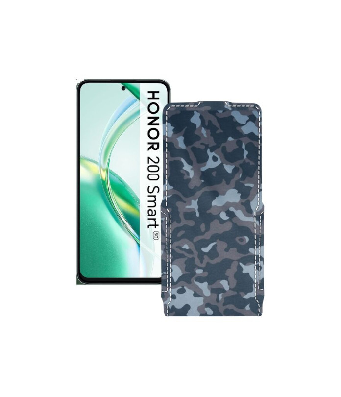 Чохол-флип з екошкіри для телефону Honor 200 smart