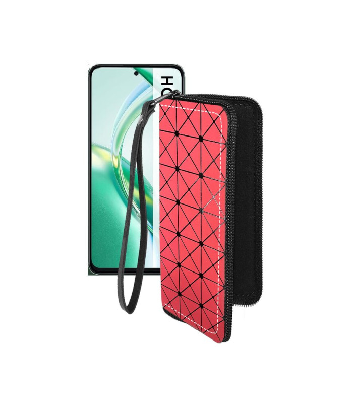 Чохол-гаманець з екошкіри для телефону Honor 200 smart