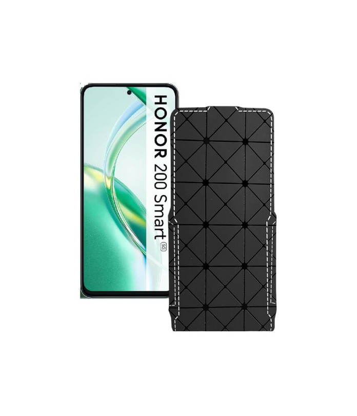 Чохол-флип з екошкіри для телефону Honor 200 smart