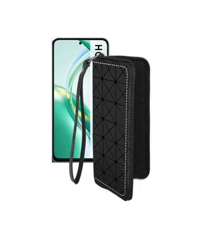 Чохол-гаманець з екошкіри для телефону Honor 200 smart