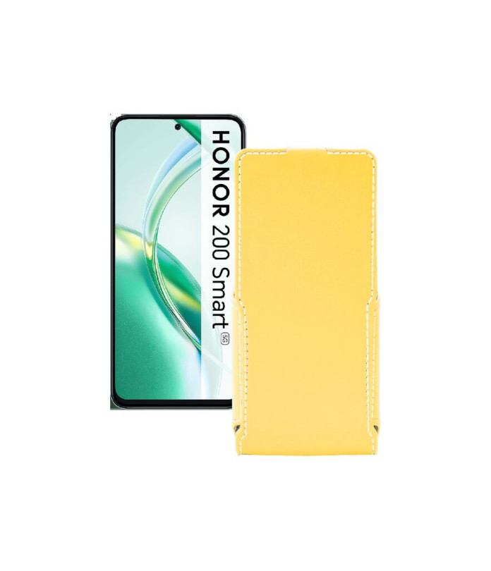 Чохол-флип з екошкіри для телефону Honor 200 smart