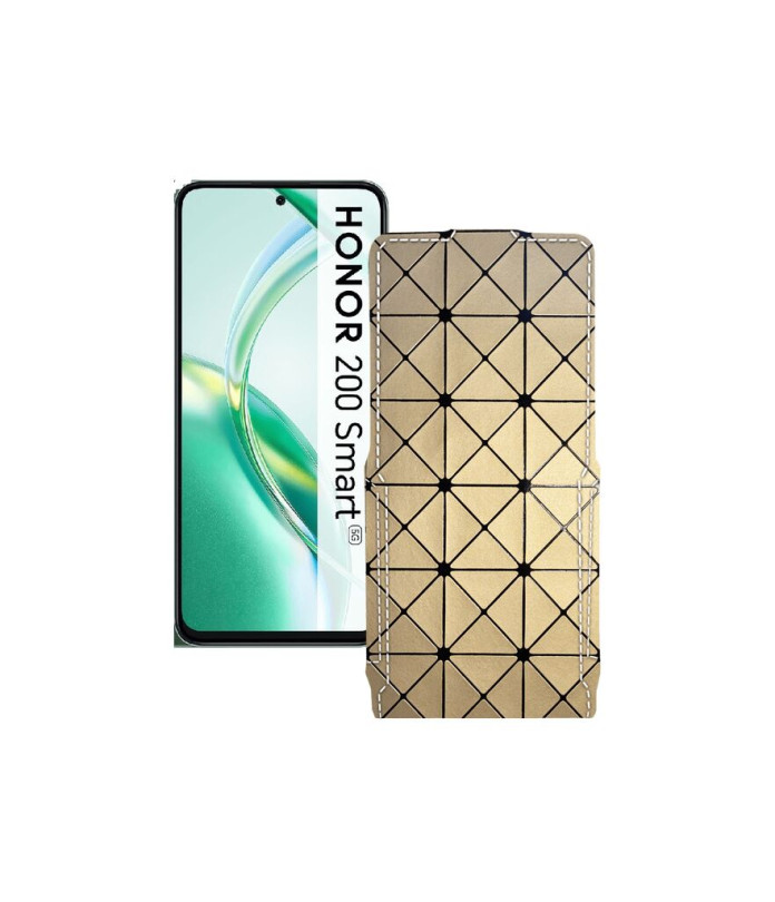 Чохол-флип з екошкіри для телефону Honor 200 smart